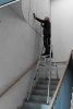 Teleskopowa drabina na schody wolnostojąca dwustronna  KRAUSE  2x6 stopni  134882